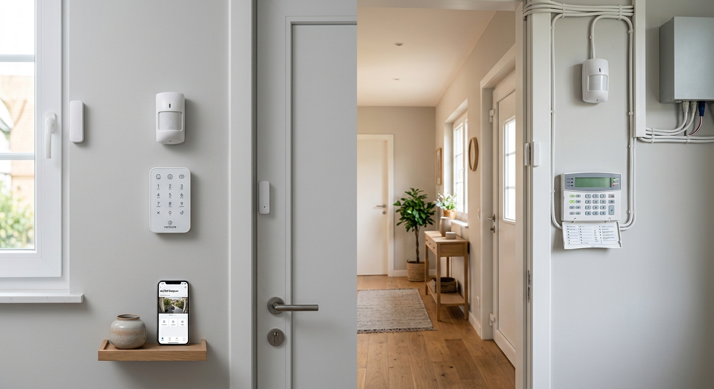 Alarme sans fil versus filaire